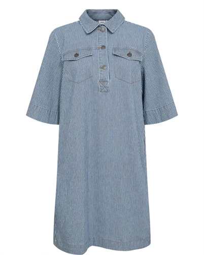 Nümph - Nuerina Kjole - Medium Blue Denim